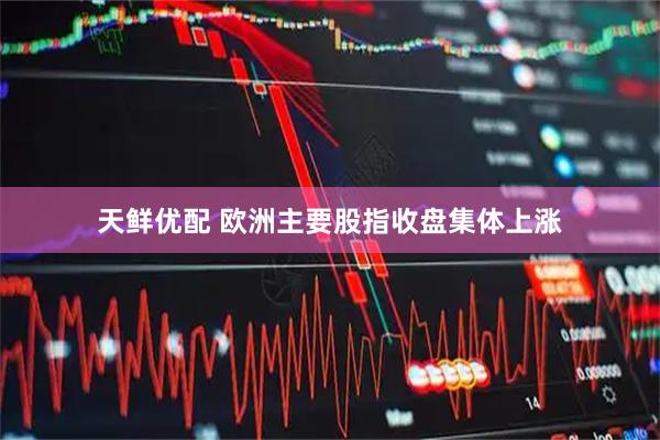 天鲜优配 欧洲主要股指收盘集体上涨